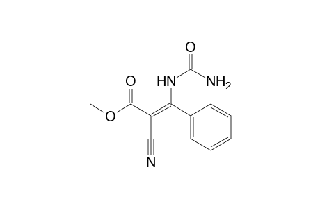 (Z)-2-cyano-3-phenyl-3-ureido-acrylic acid methyl ester