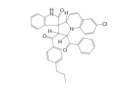 (1'S,2'S,3R,3a'R)-1'-benzoyl-7'-chloro-2'-(4-propylbenzoyl)-2',3a'-dihydro-1'H-spiro[indoline-3,3'-pyrrolo[1,2-a]quinolin]-2-one