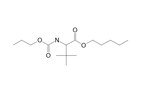 Tert-leucine, N-propoxycarbonyl-, pentyl ester