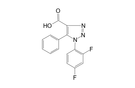 1,2,3-Triazole-4-carboxylic acid, 1-(2,4-difluorophenyl)-5-phenyl-