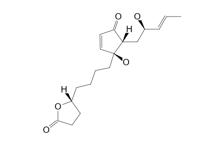 (5-R)-5-(4-{(1-S,5-R)-1-HYDROXY-5-[(2-S,3-E)-2-HYDROXYPENT-3-EN-1-YL]-4-OXOCYCLOPENT-2-EN-1-YL}-BUTYL)-DIHYDROFURAN-2-(3-H)-ONE