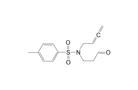 N-(2,3-Butadienyl)-4-methyl-N-(3-oxopropyl)benzenesulfonamide