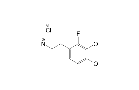 2-FLUORO-3,4-DIHYDROXYPHENETHYLAMINE-HYDROCHLORIDE
