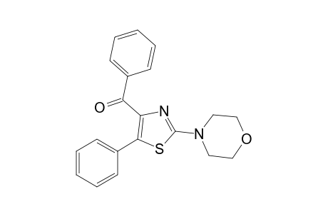 (2-Morpholino-5-phenylthiazol-4-yl)(phenyl)methanone