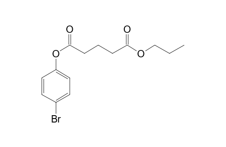 Glutaric acid, 4-bromophenyl propyl ester