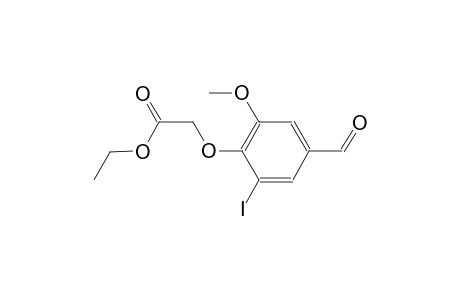 ethyl (4-formyl-2-iodo-6-methoxyphenoxy)acetate