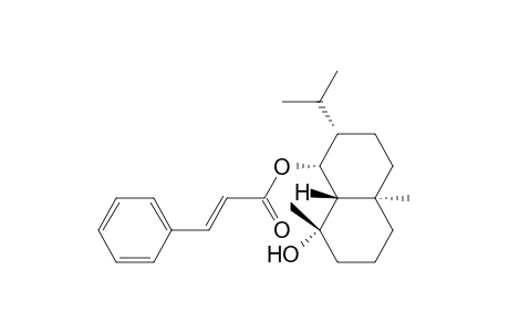 2-Propenoic acid, 3-phenyl-, decahydro-8-hydroxy-4a,8-dimethyl-2-(1-methylethyl)-1-naphthalenyl ester, [1R-(1.alpha.,2.alpha.,4a.alpha.,8.beta.,8a.beta.)]-