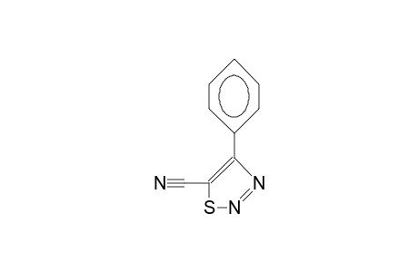 4-Phenyl-1,2,3-thiadiazole-5-carbonitrile