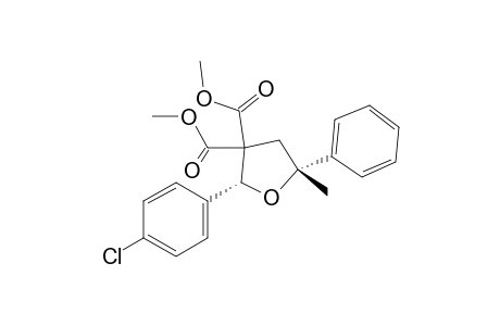 Dimethyl (2R,5R)-2-(4-chlorophenyl)-5-methyl-5-phenyldihydrofuran-3,3-dicarboxylate