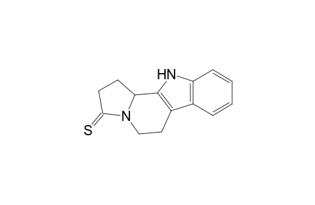 3H-Indolizino[8,7-b]indole-3-thione, 1,2,5,6,11,11b-hexahydro-, (.+-.)-