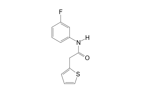 N-(3-Fluorophenyl)-2-(thiophen-2-yl)acetamide