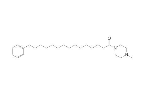 Phenyl-PA-M15:0 [5-Phenylpentadecyl-N-methylpiperazinamide]