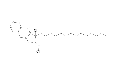 1-Benzyl-3-chloro-4-[1-chloro-meth-(E)-ylidene]-3-tetradecyl-pyrrolidin-2-one
