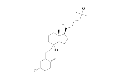 7R-EPOXY-25-HYDROXY-9,10-SECO-5,7,9(10)-CHOLESTRIEN-OL;(VITAMIN-D-DERIVATIVE)