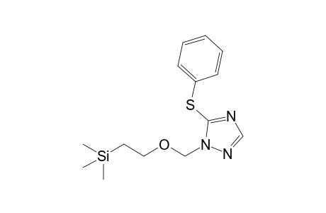 Trimethyl-[2-[(5-phenylsulfanyl-1,2,4-triazol-1-yl)methoxy]ethyl]silane