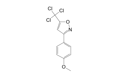 3-p-METHOXY-PHENYL-5-TRICHLORO-METHYL-ISOXAZOLE