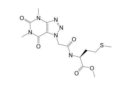 1-[4,6-DIMETHYL-1H-[1,2,3]-TRIAZOLO-[4,5-D]-PYRIMIDINE-5,7(4H,6H)-DIONE]-ACETYL-L-METHIONINE-METHYLESTER