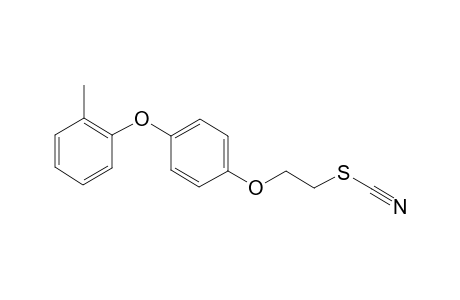 2-[4-(2-methylphenoxy)phenoxy]ethyl thiocyanate