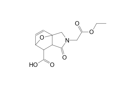 ethyl 2-{6-acetyl-4-oxo-10-oxa-3-azatricyclo[5.2.1.0(1,5)]dec-8-en-3-yl}acetate
