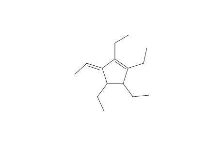 (5E)-1,2,3,4-tetraethyl-5-ethylidene-cyclopentene