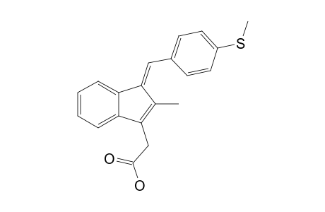 2-METHYL-1-[[PARA-(METHYLTHIO)-PHENYL]-METHYLENE]-1H-INDENE-3-ACETIC-ACID;DESFLUORO-DESOXY-SULINDAC