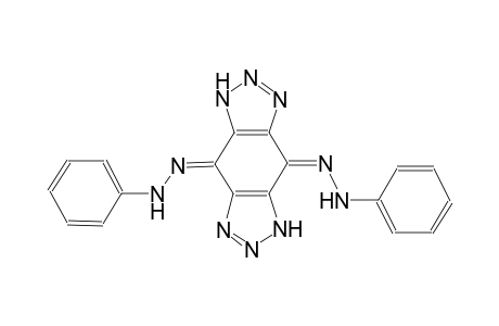 (4Z,8E)-4,8-bis(2-phenylhydrazono)-1,4,5,8-tetrahydrobenzo[1,2-d:4,5-d']bis([1,2,3]triazole)