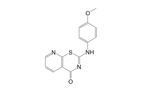 2-(4-methoxyanilino)-4H-pyrido[3,2-e][1,3]thiazin-4-one