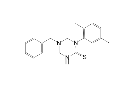 5-benzyl-1-(2,5-dimethylphenyl)tetrahydro-1,3,5-triazine-2(1H)-thione