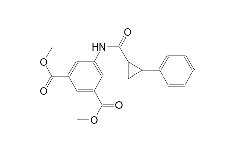 dimethyl 5-{[(2-phenylcyclopropyl)carbonyl]amino}isophthalate