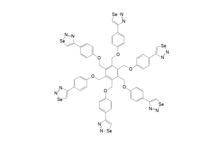 4-[4-[2,3,4,5,6-PENTA-[4-(1,2,3-SELENADIAZOLE-4-YL)-PHENOXYMETHYL]-BENZYLOXY]-PHENYL]-1,2,3-SELENADIAZOLE