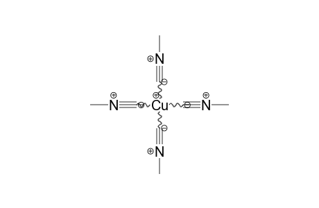 Tetrakis(methylisocyanato) copper(I) cation