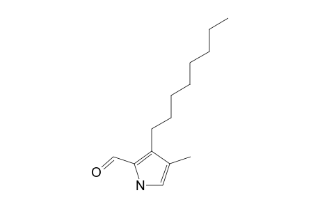 4-Methyl-3-octyl-2-pyrrole-carboxaldehyde