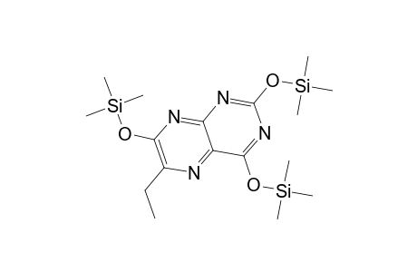 Pteridine, 6-ethyl-2,4,7-tris(trimethylsiloxy)-