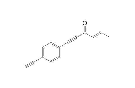 E-1-(4-Ethynylphenyl)hex-4-en-1-yn-3-one