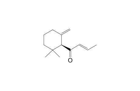 (E)-1-[(1S)-2,2-dimethyl-6-methylene-cyclohexyl]but-2-en-1-one