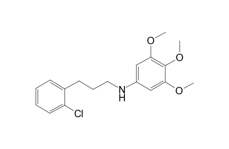 N-(3-(2-Chlorophenyl)propyl)-3,4,5-trimethoxyaniline