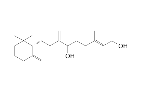 Retinol, 5,9,18,19-tetradehydro-5,6,7,8,9,10,11,12-octahydro-10-hydroxy-, (6S)-