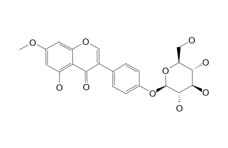 PRUNETIN-4'-O-GLUCOPYRANOSIDE