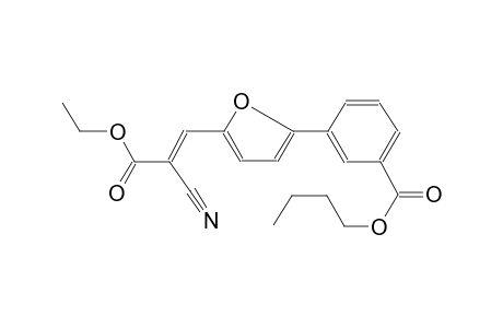 butyl 3-{5-[(1E)-2-cyano-3-ethoxy-3-oxo-1-propenyl]-2-furyl}benzoate