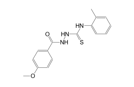 2-(4-methoxybenzoyl)-N-(2-methylphenyl)hydrazinecarbothioamide