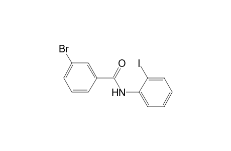 3-Bromo-N-(2-iodo-phenyl)-benzamide