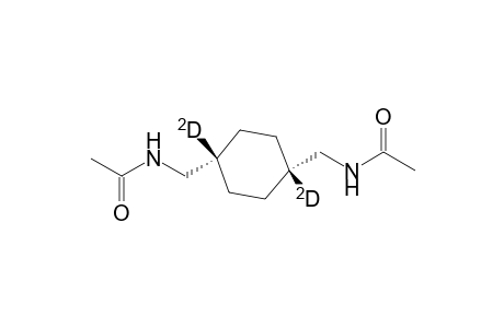 Acetamide, N,N'-[1,4-cyclohexanediyl-1,4-D2-bis(methylene)]bis-, cis-