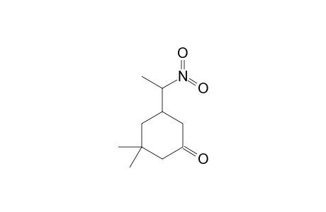 5,5-DIMETHYL-3-(1-NITROETHYL)-CYClOHEXANONE;DIASTEREOMER-#1