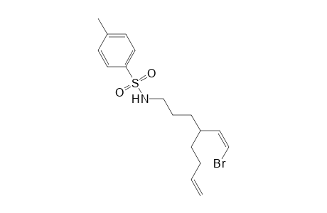 1-Bromo-3-[3-(N-tosylamino)propyl]hepta-1,6-diene