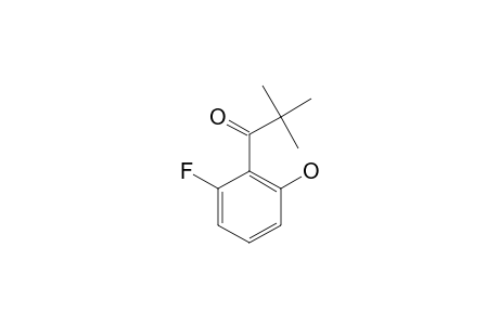 1-(2-fluoro-6-hydroxyphenyl)-2,2-dimethylpropan-1-one