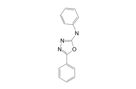 2-PHENYL-5-(PHENYLAMINO)-1,3,4-OXADIAZOLE