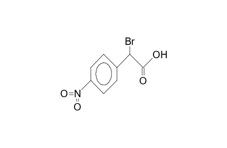 A-Bromo-4-nitro-benzeneacetic acid