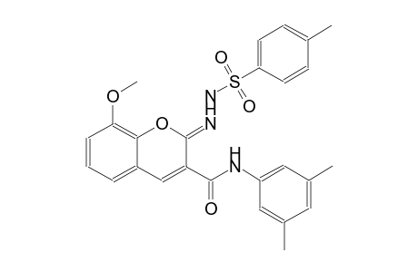benzenesulfonic acid, 4-methyl-, 2-[(2Z)-3-[[(3,5-dimethylphenyl)amino]carbonyl]-8-methoxy-2H-1-benzopyran-2-ylidene]hydrazide