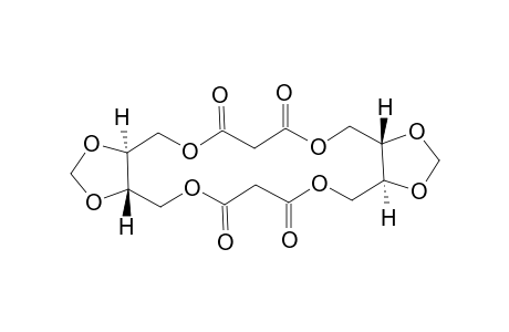 (3aS,10aS,13aS,20aS)-octahydrobis[1,3]dioxolo[4,5-g:4',5'-p][1,5,10,14]tetraoxacyclooctadecine-6,8,16,18(7H,17H)-tetraone