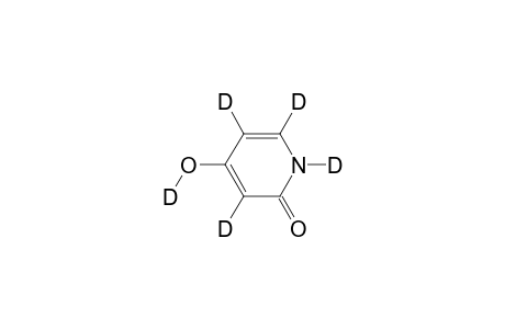 2(1H)-Pyridinone-1,3,5,6-D4, 4-(hydroxy-d)-